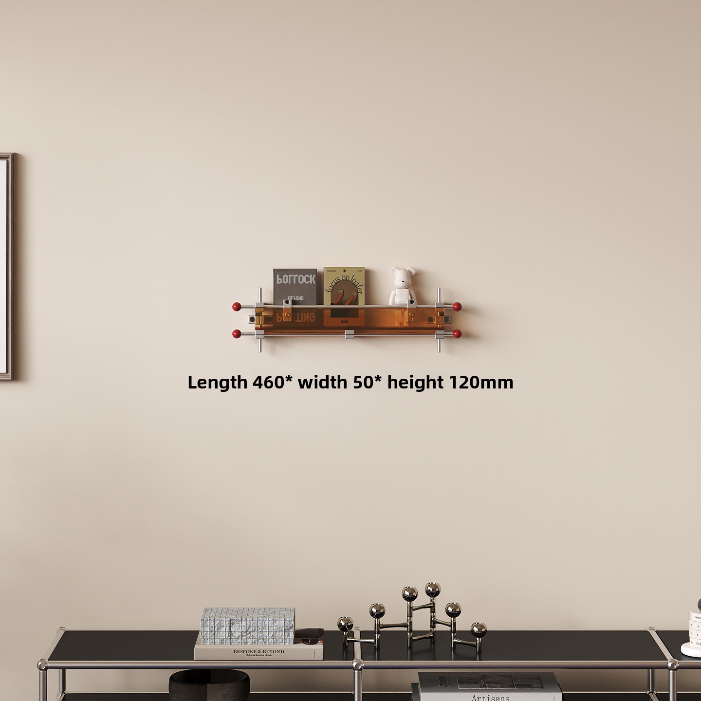 Lighting And Decor Magazine - Acrylic Light-Axis Magazine Rack Background Wall