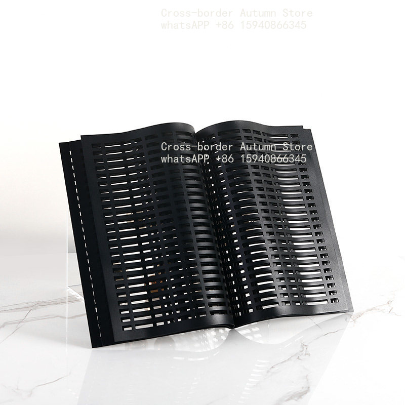 Lighting And Decor Magazine - Metal Minimalist Light Luxury Magazine Rack