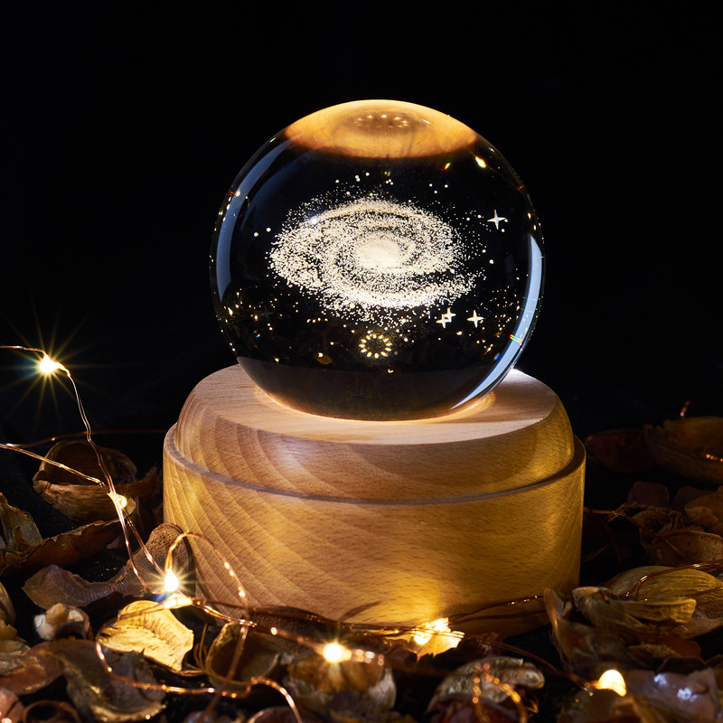 Lava Lamp Desktop - Crystal Ball night light usb charging