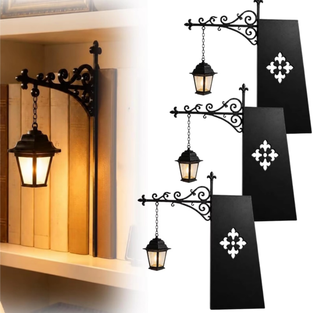 Decor Lighting & Decor Fires - Library Lantern Decorative Bookshelf Lighting Retro
