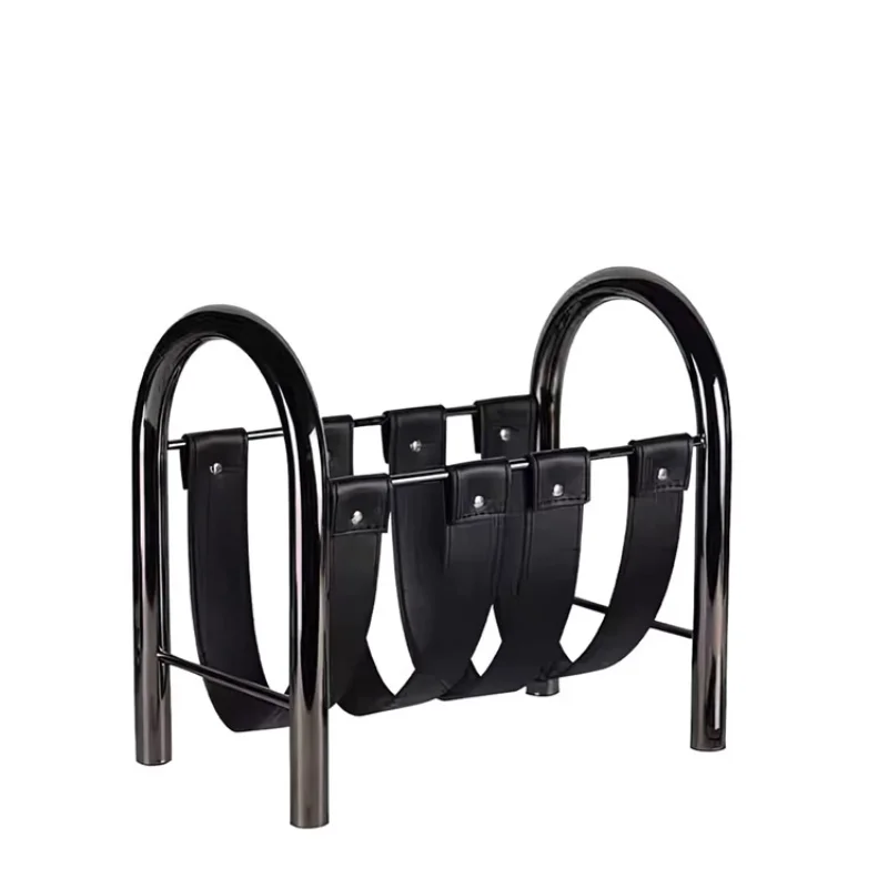 Lighting And Decor Magazine - Modern light luxury metal leather magazine