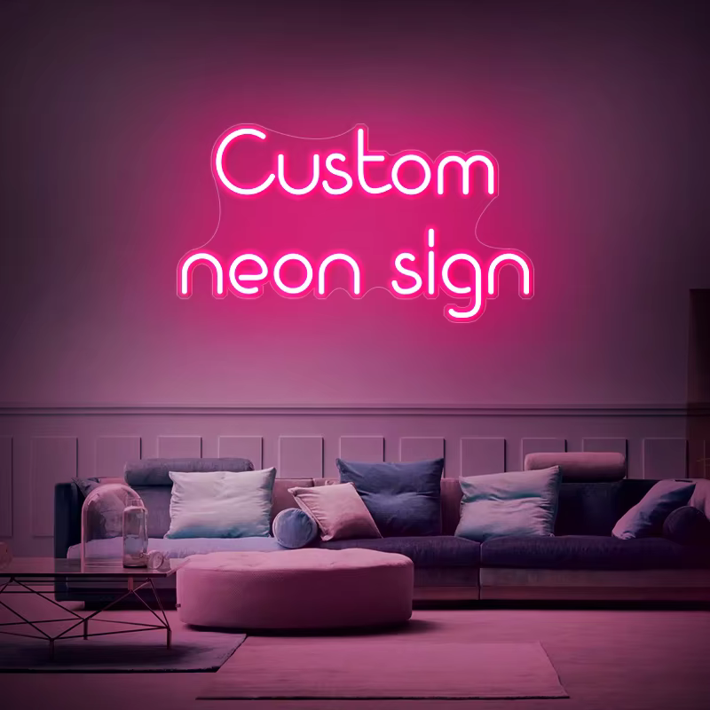 Neon Sign Custom Led - Custom Neon LED Sign Personal DIY