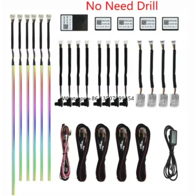 Decor Lighting & Decor Fires - A80 64-Color LED Ambient Light Acrylic