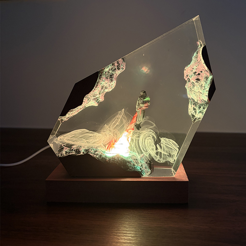 Lighting Decoration For Wedding - Sci-fi Anime Figure Organism Resin Table