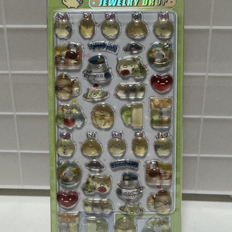 Lighting Decor Items - Sumikkogurashi Cartoon Sticker Solid Cute Bubble