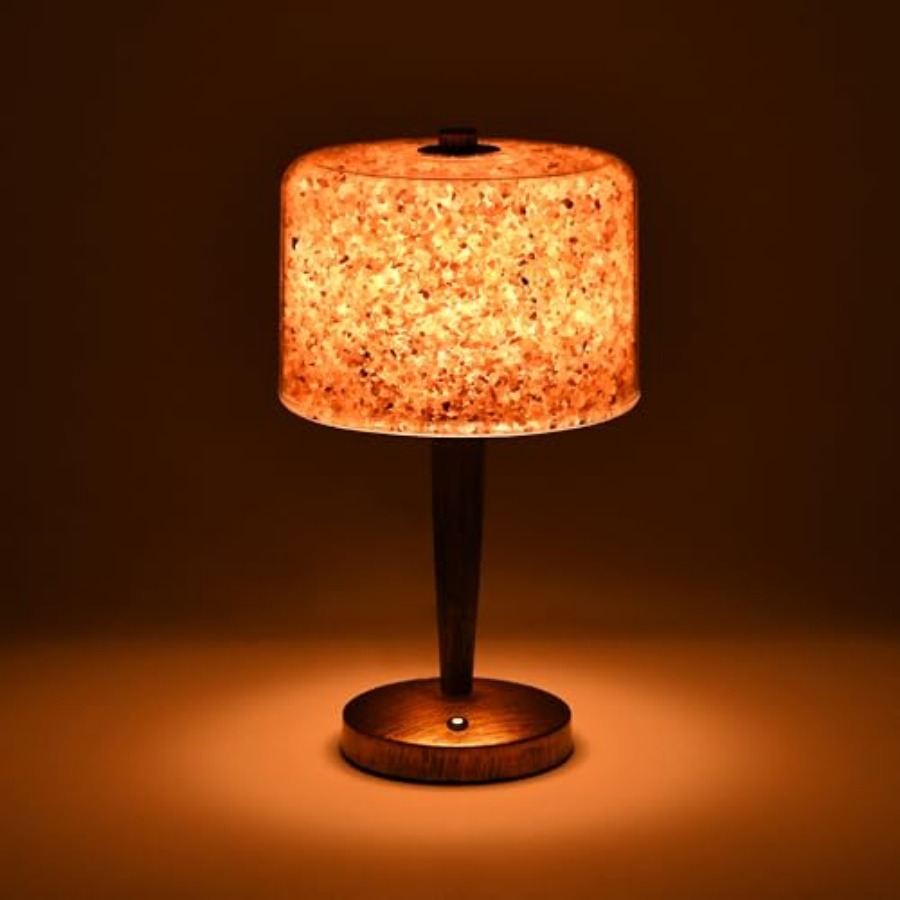 Salt lamp with Touch dimmer Co - Himalayan Salt Lamp ulasan dan harga