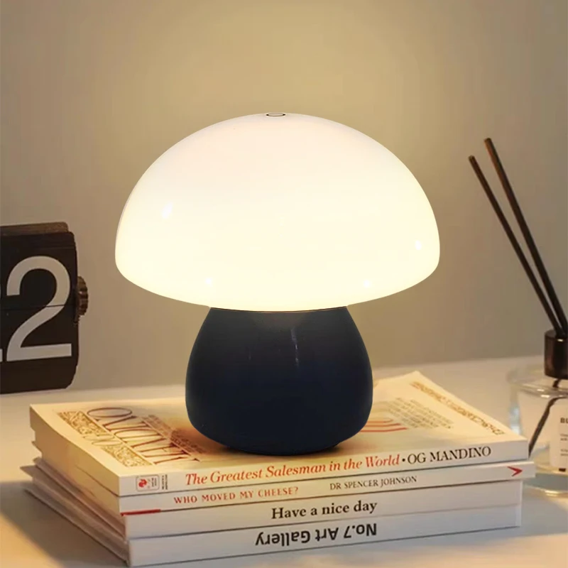 Mushroom Led Table Lamp Chargi - Mushroom Table Lamp ulasan dan harga