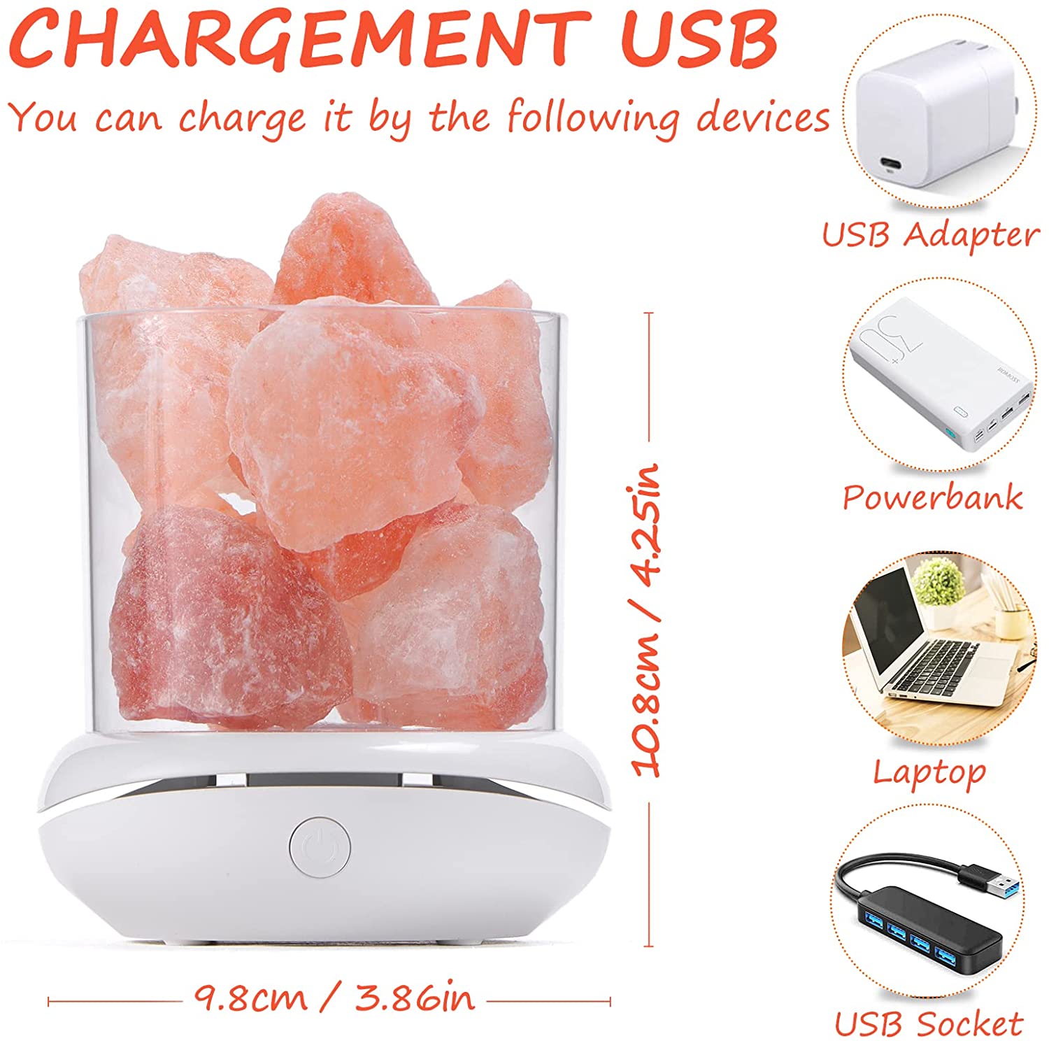 Aroma Lamps Natural Himalayan  - Himalayan Salt Lamp ulasan dan harga