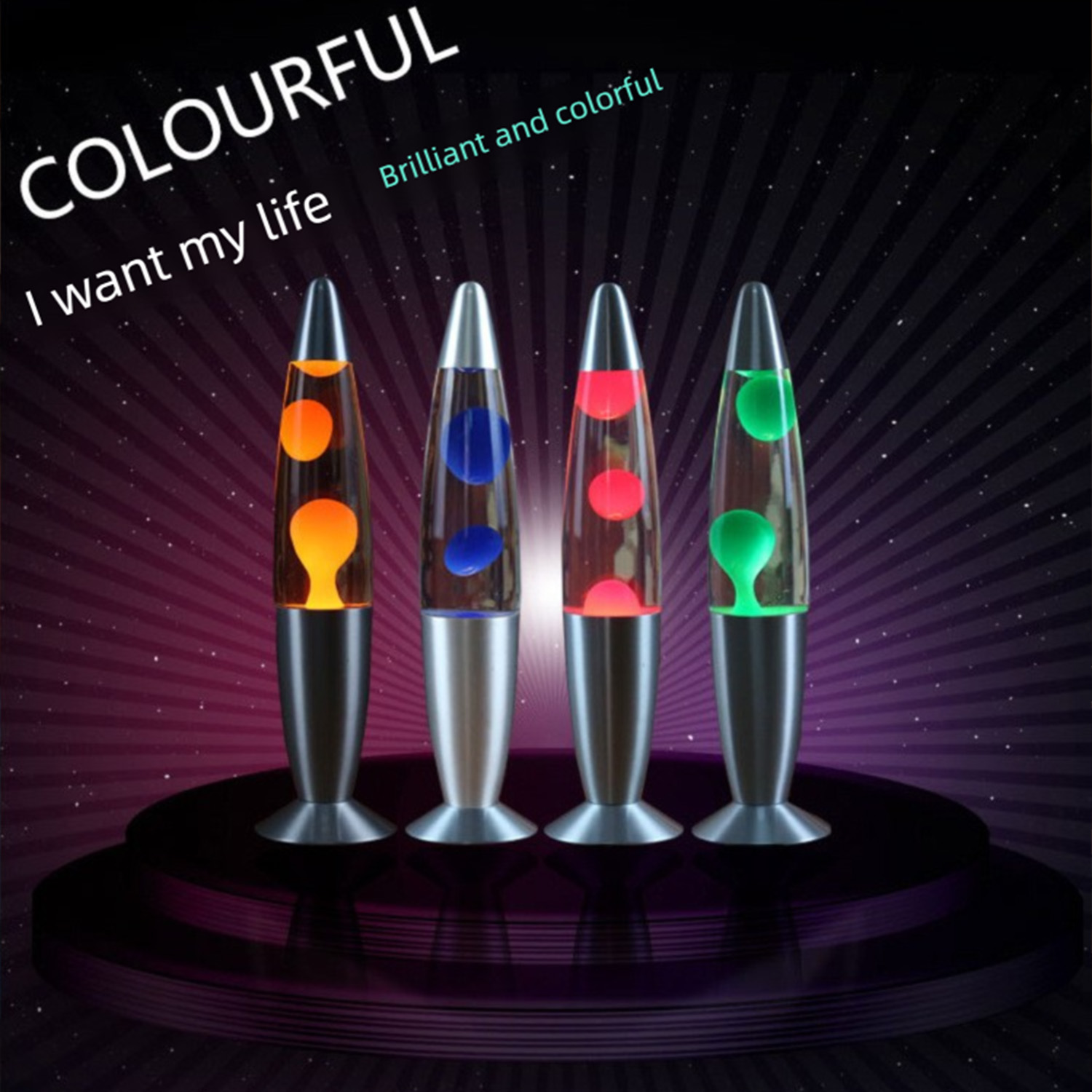 Jellyfish decorative lamp, met - Lava Lamp Desktop ulasan dan harga