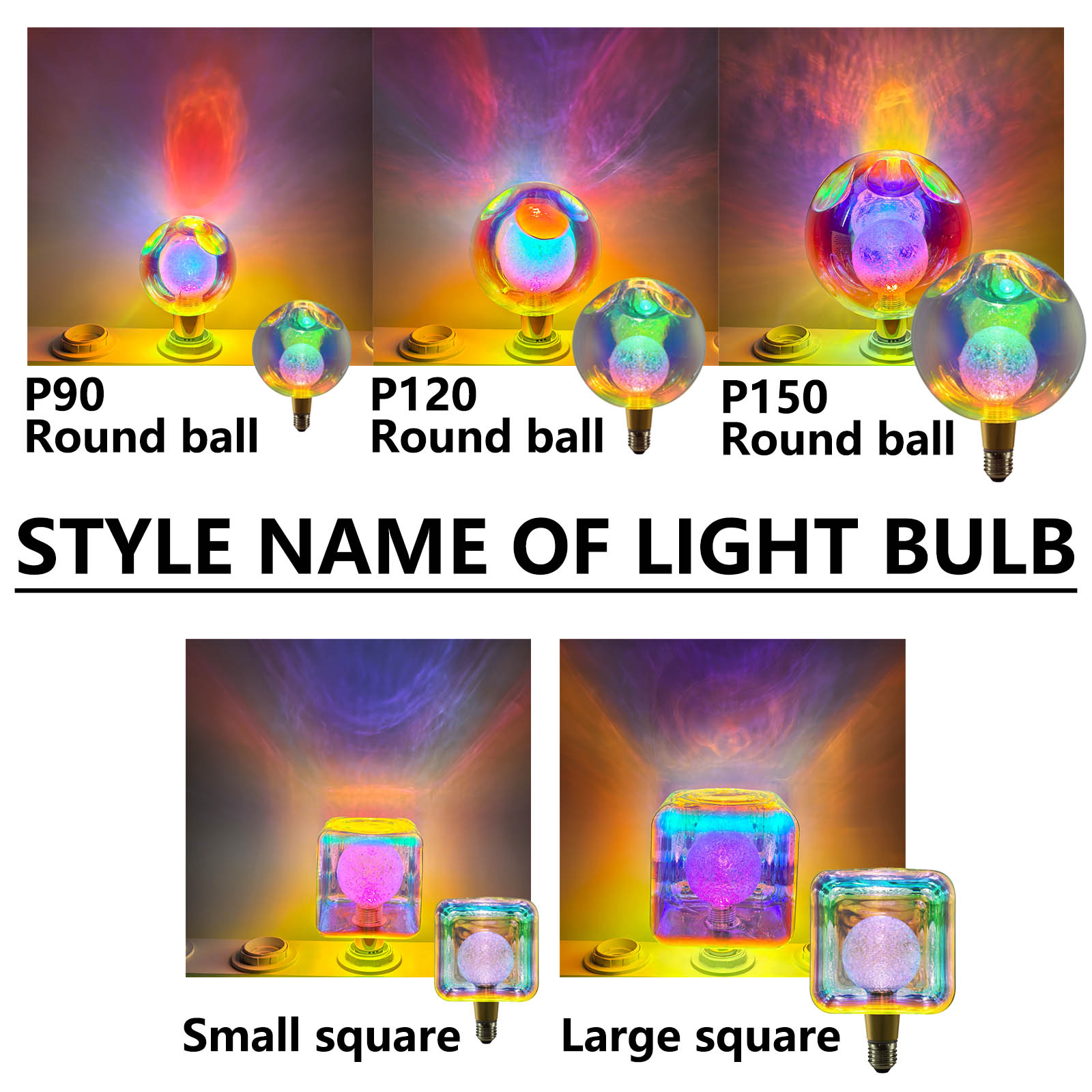 E27 P90 P120 P150 Round Ball L - Lighting Decoration In Bedroom ulasan dan harga