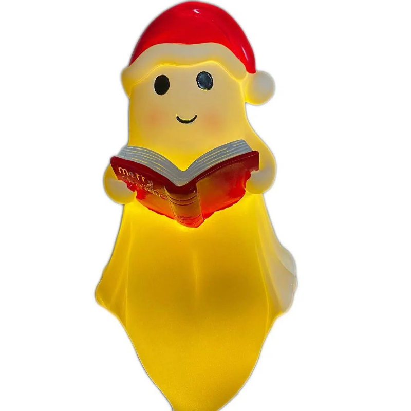 Cute Christmas Ghosts Reading  - Lighting Christmas Decor ulasan dan harga
