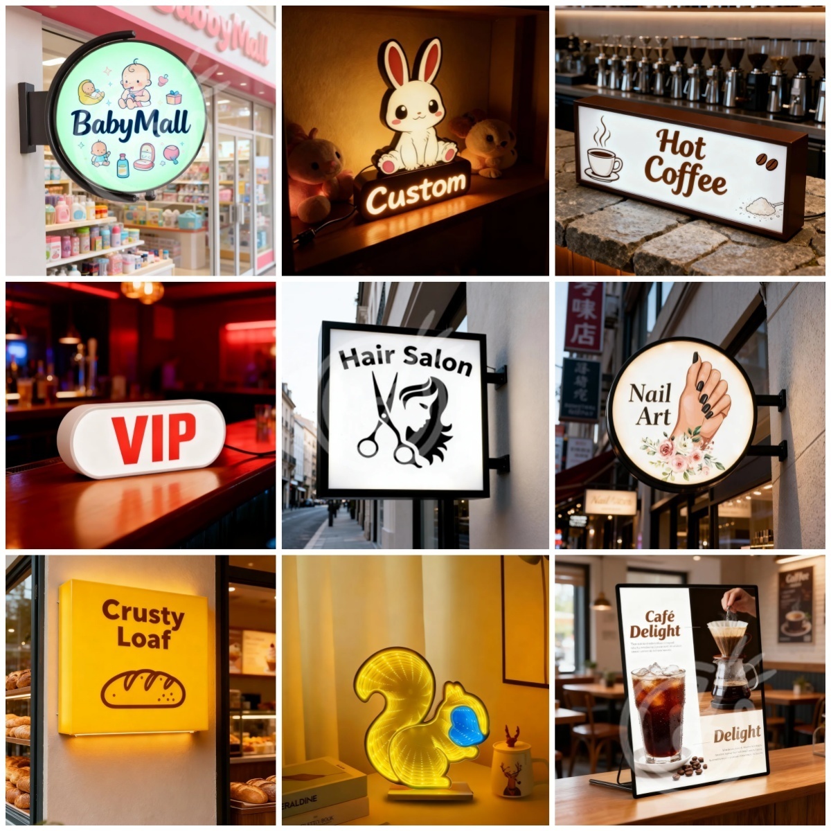Custom Acrylic Signs Sign Led  - Neon Sign Custom Led ulasan dan harga