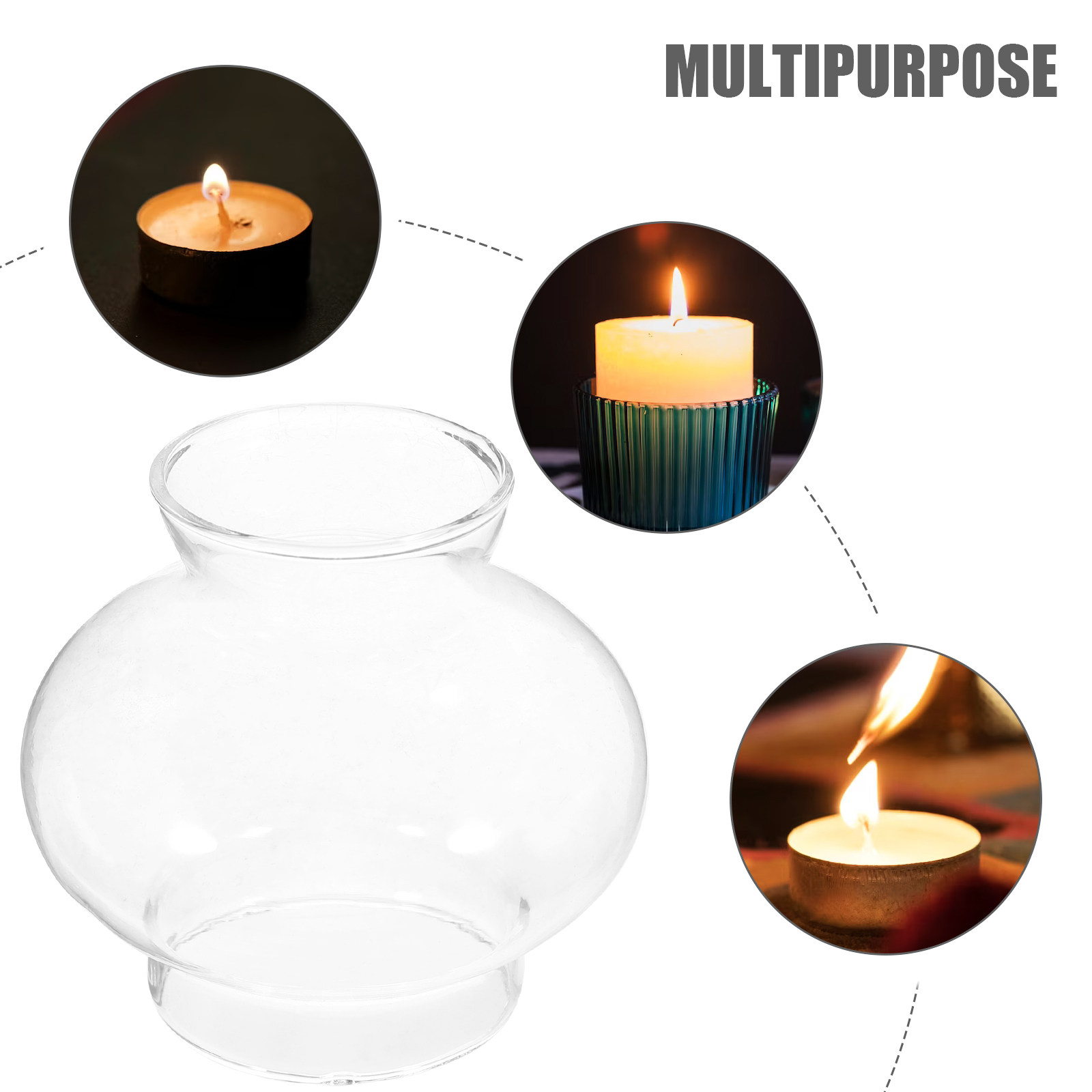 Retro Clear Glass Lampshade fo - Lighting Decor Living Room ulasan dan harga