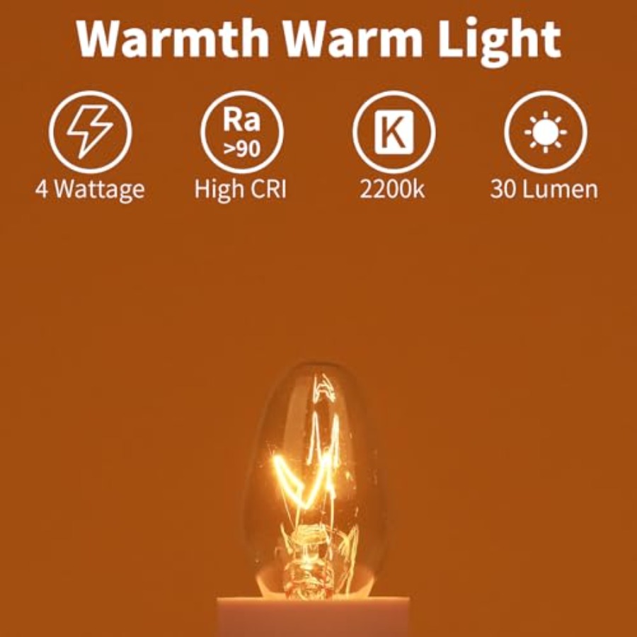 15-Pack Night Light Bulbs 4 Wa - Himalayan Salt Lamp ulasan dan harga