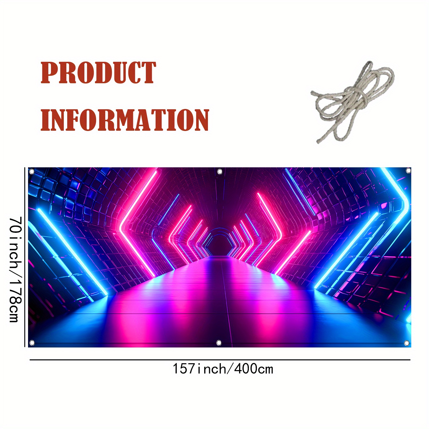 1 PC Creative Future Time Tunn - Outdoor Lighting Wedding Decor ulasan dan harga