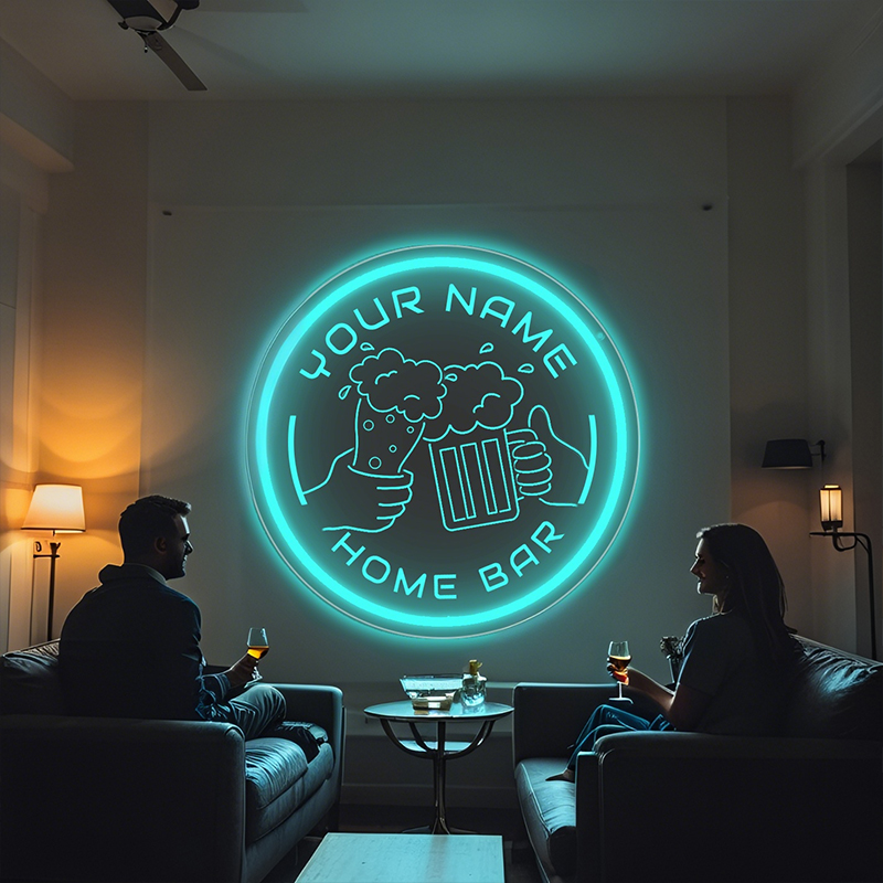 Custom LED Neon Sign with Chee - Neon Sign Custom Led ulasan dan harga