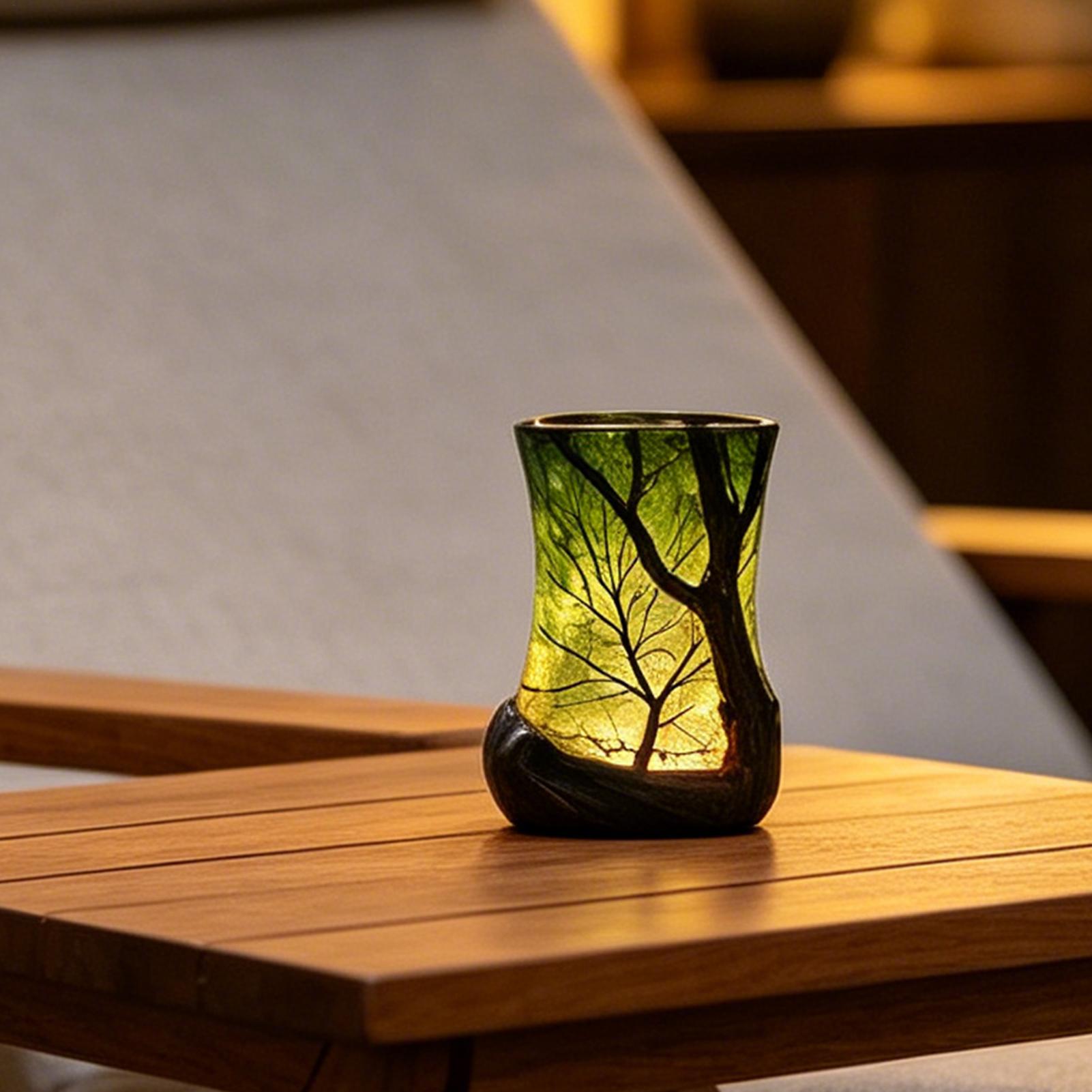 Bedside Table Lamp Forest Nigh - Lighting Decoration In Bedroom ulasan dan harga