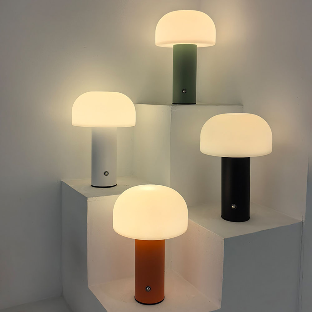 New Mushroom Lamp LED Charging - Mushroom Table Lamp ulasan dan harga