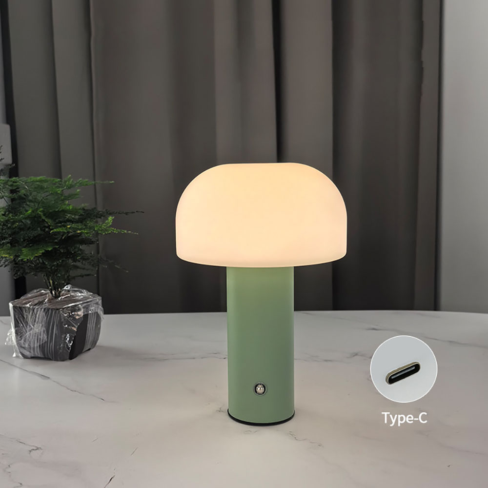 New Mushroom Lamp LED Charging - Mushroom Table Lamp ulasan dan harga