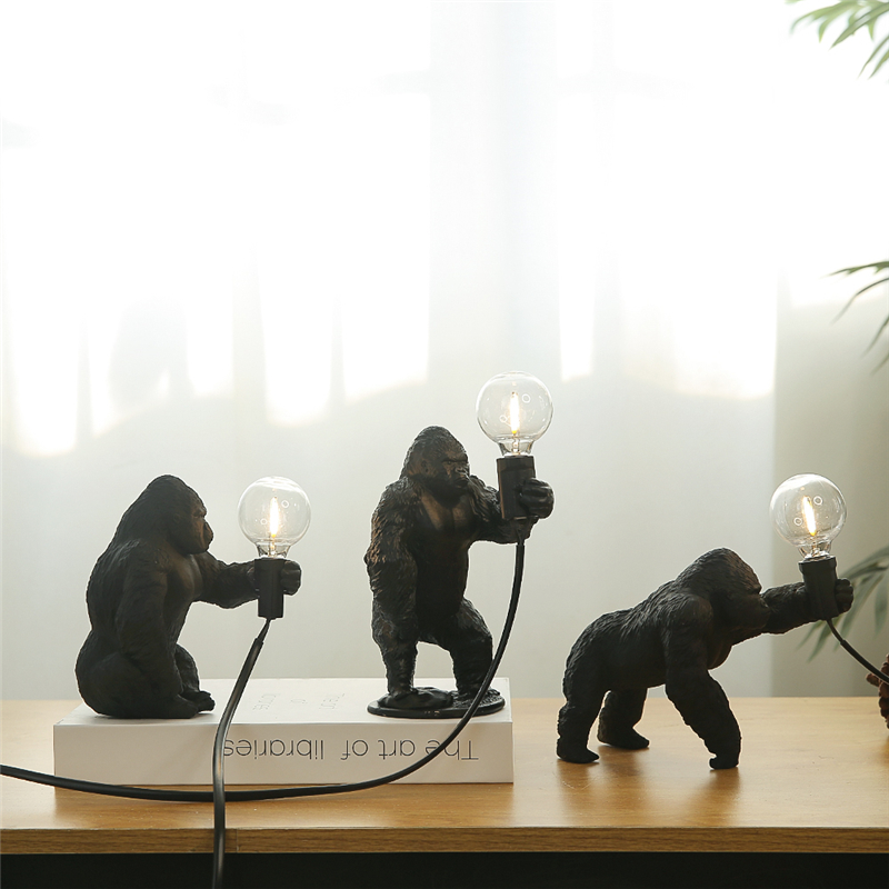 Nordic King Kong Resin Night L - Lava Lamp Desktop ulasan dan harga
