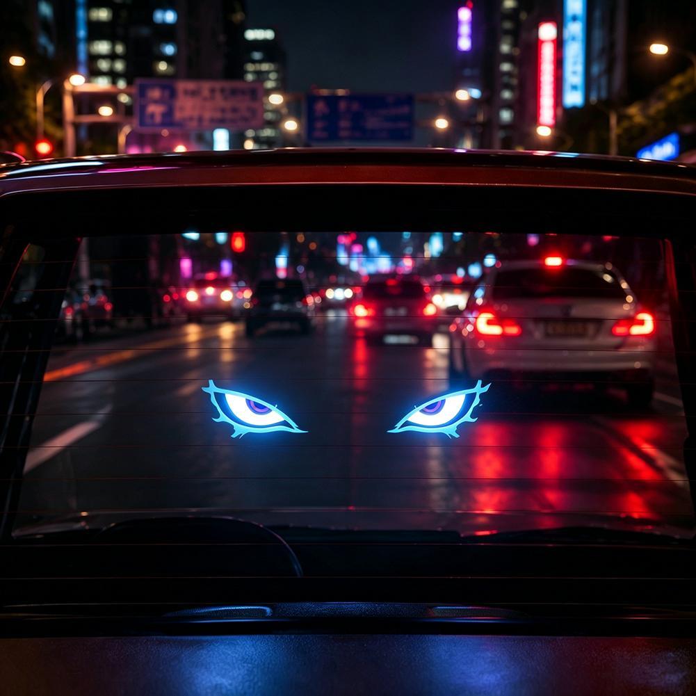 Demon Eye Car Neon Lights Sola - Lighting Decor Inc ulasan dan harga