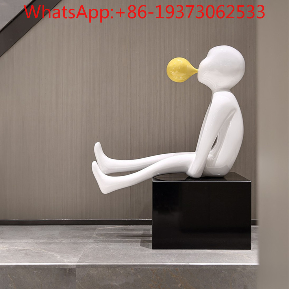 Entrance Figure Blowing Bubble - Decor Lighting & Decor Fires ulasan dan harga