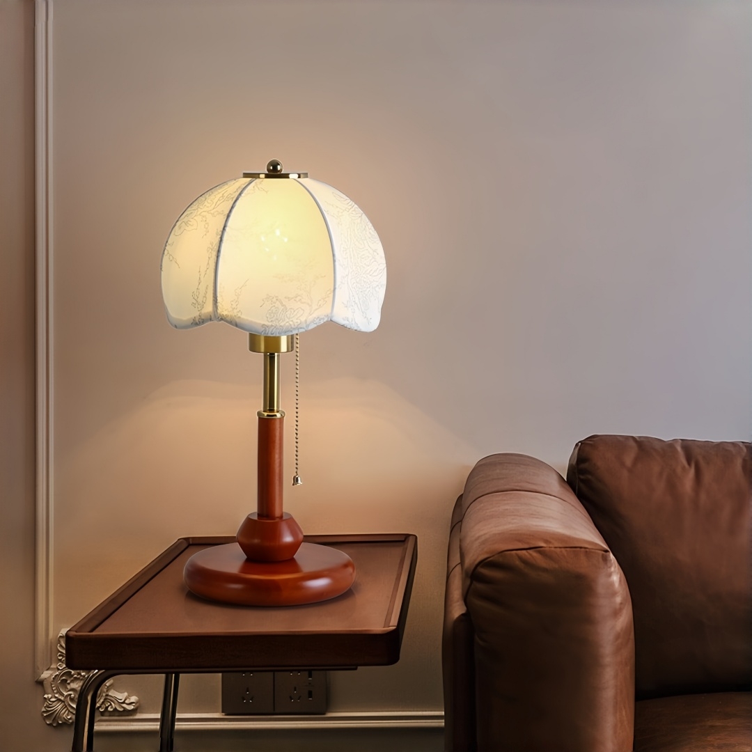 Vintage Scalloped Dome Table L - Lighting Decoration In Bedroom ulasan dan harga