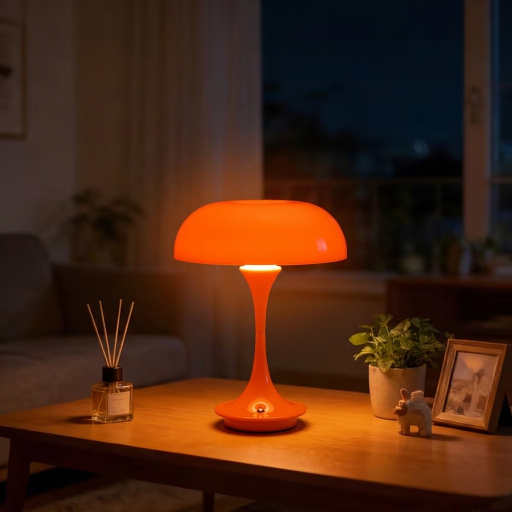 1/2PCS LED Mushroom Table Lamp - Mushroom Table Lamp ulasan dan harga