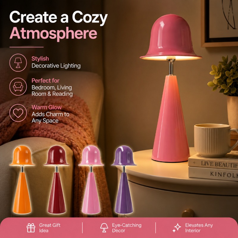 Modern Creative Mushroom Table - Mushroom Table Lamp ulasan dan harga