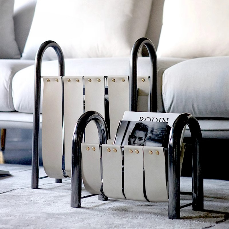 Light Luxury Metal Leather Mag - Lighting And Decor Magazine ulasan dan harga