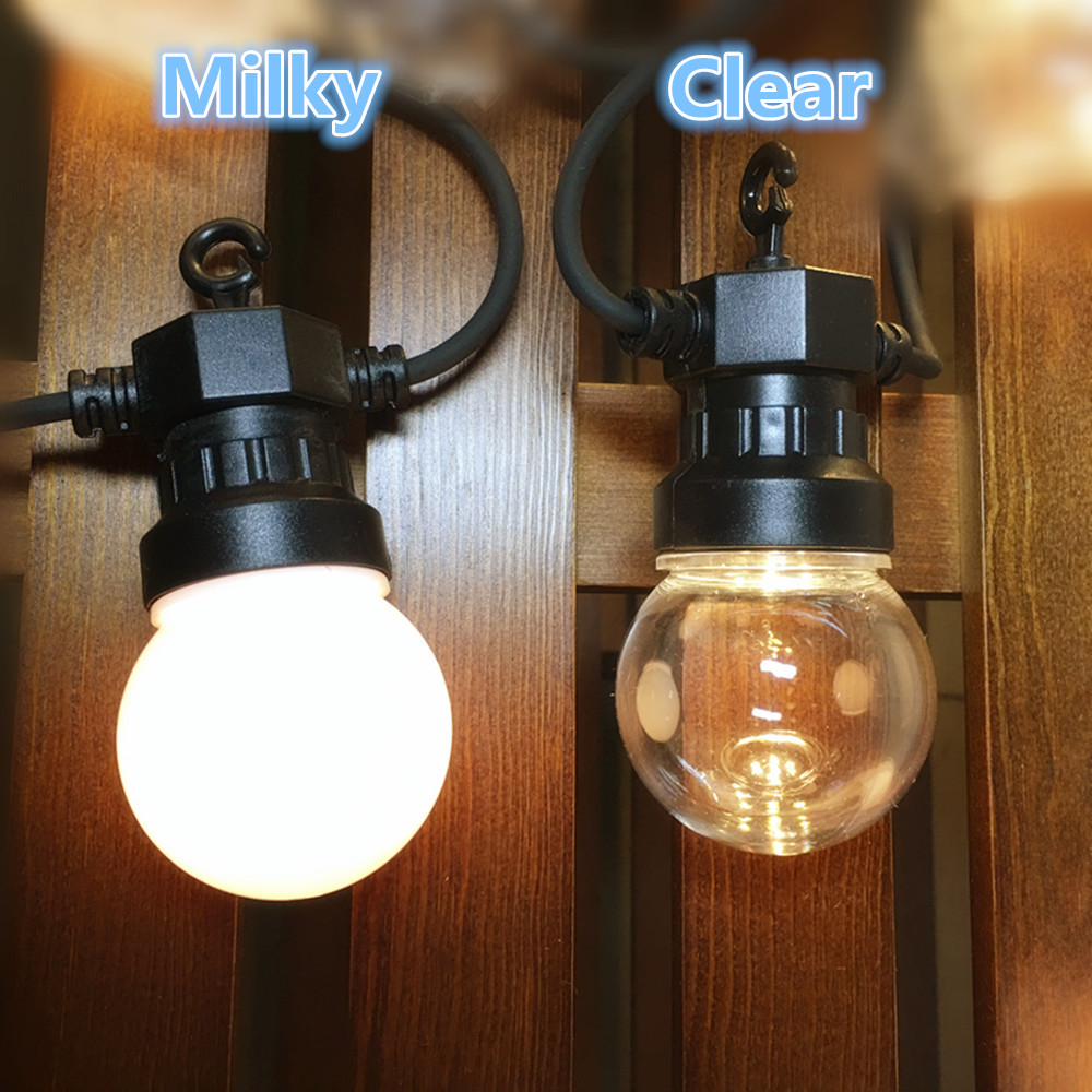 Outdoor Globe LED Clear Ball S - Outdoor Lighting Wedding Decor ulasan dan harga