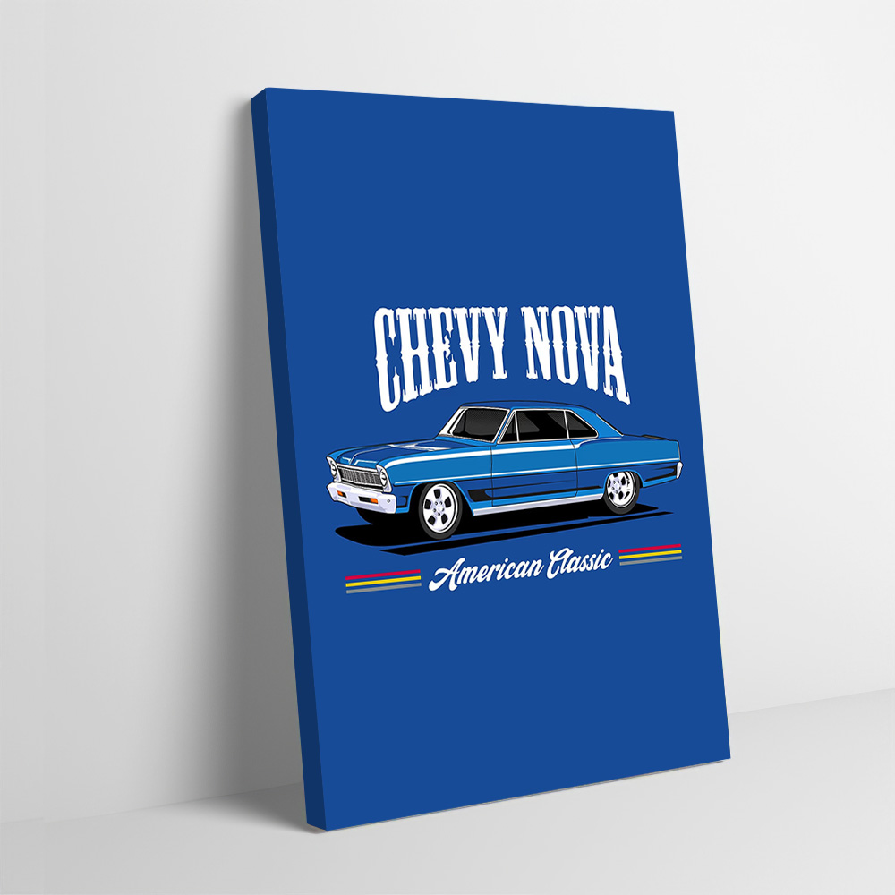 Chevy Nova Classic Cars Printi - Nova Decor & Lighting Julestjerne ulasan dan harga