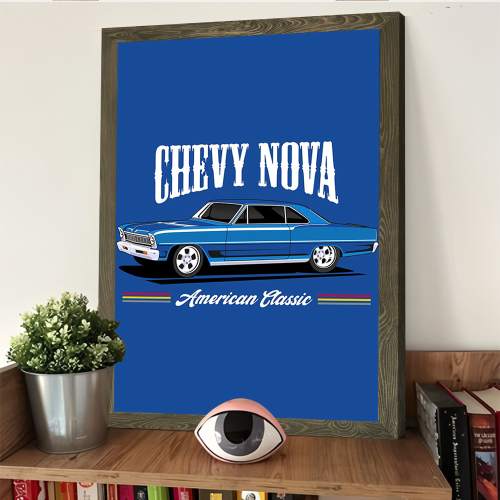Chevy Nova Classic Cars Printi - Nova Decor & Lighting Julestjerne ulasan dan harga