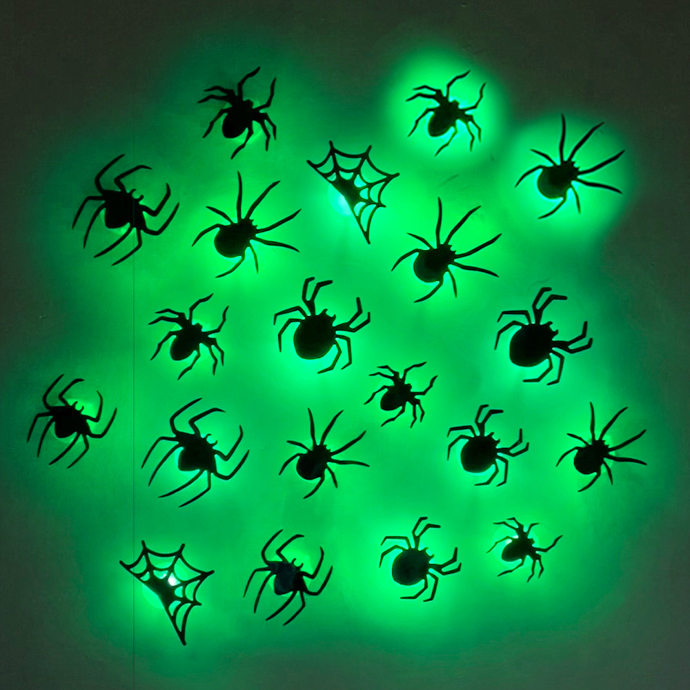 Halloween LED Bats Spider Deco - Outdoor Lighting Wedding Decor ulasan dan harga