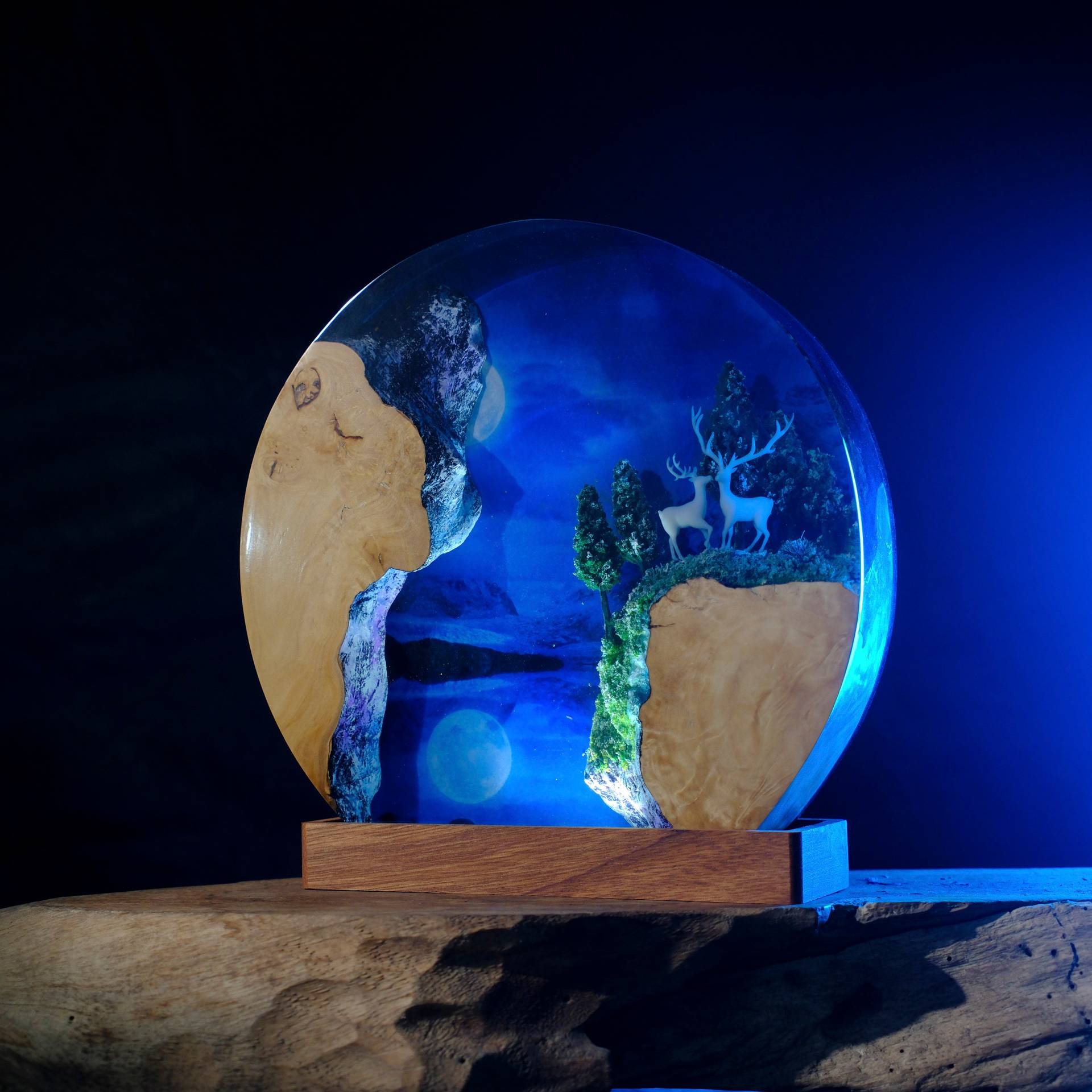 Customized Items Resin Table L - Lighting Decor Items ulasan dan harga