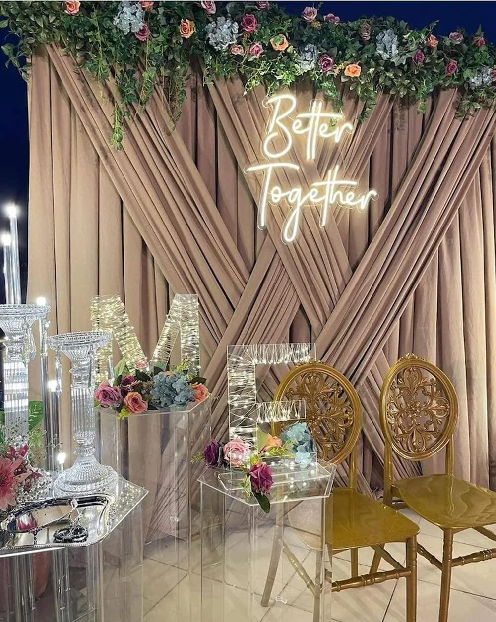 Better Together Neon Sign USB  - Lighting Decoration For Wedding ulasan dan harga