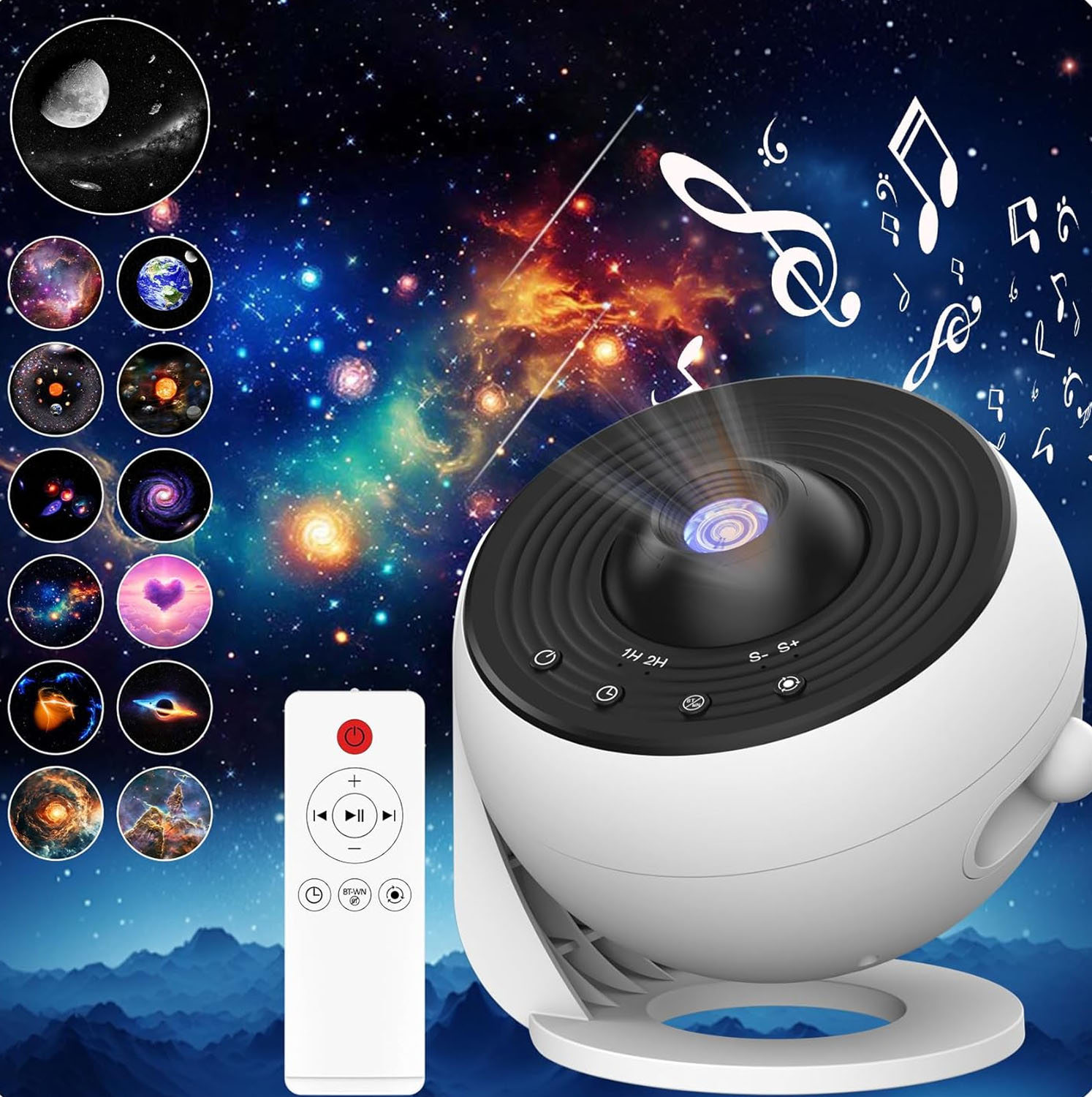 Night Light 13 HD Planetarium  - Ambient Lighting Decor For Room ulasan dan harga