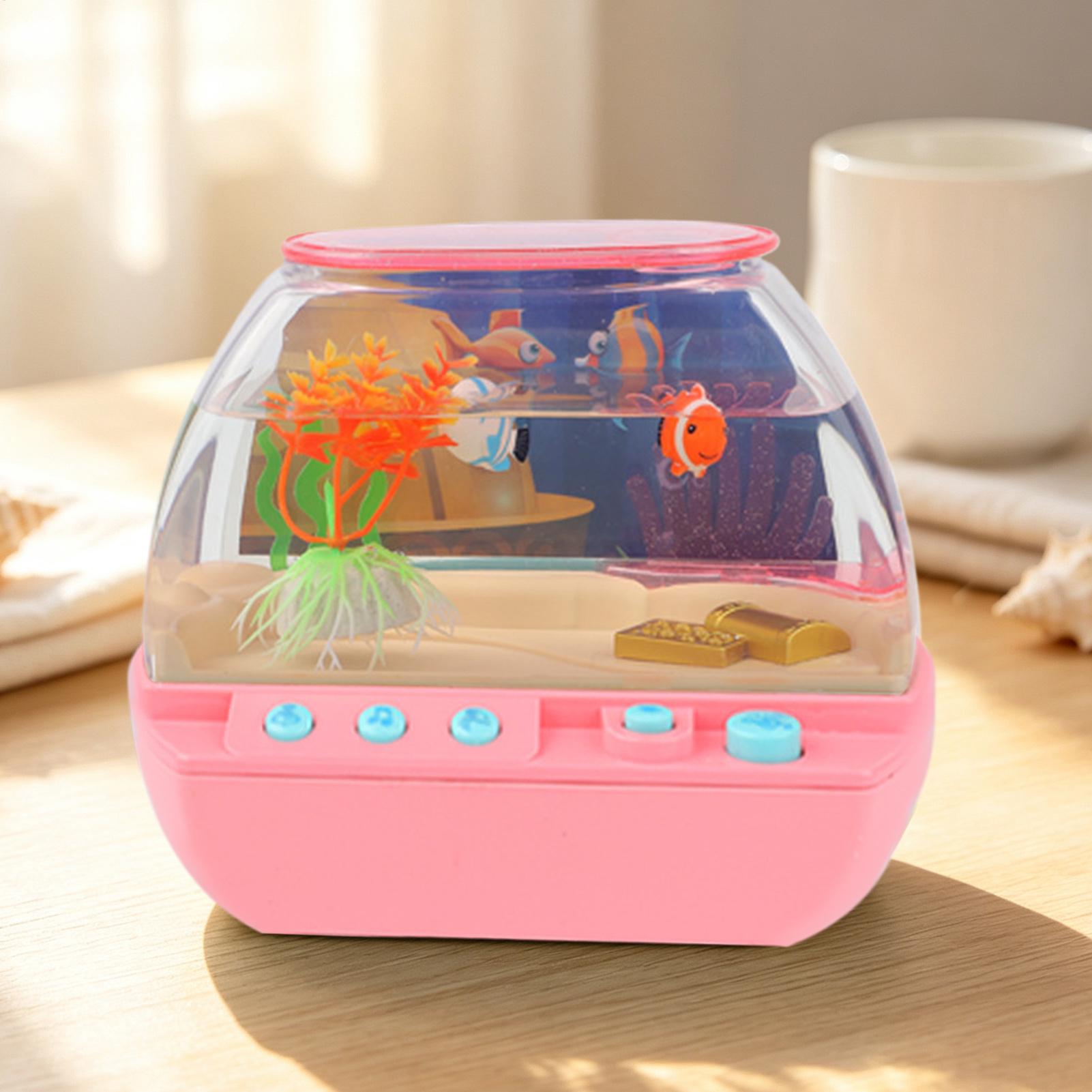 Toy Fish Tank Home Decoration  - Lighting Decoration In Bedroom ulasan dan harga