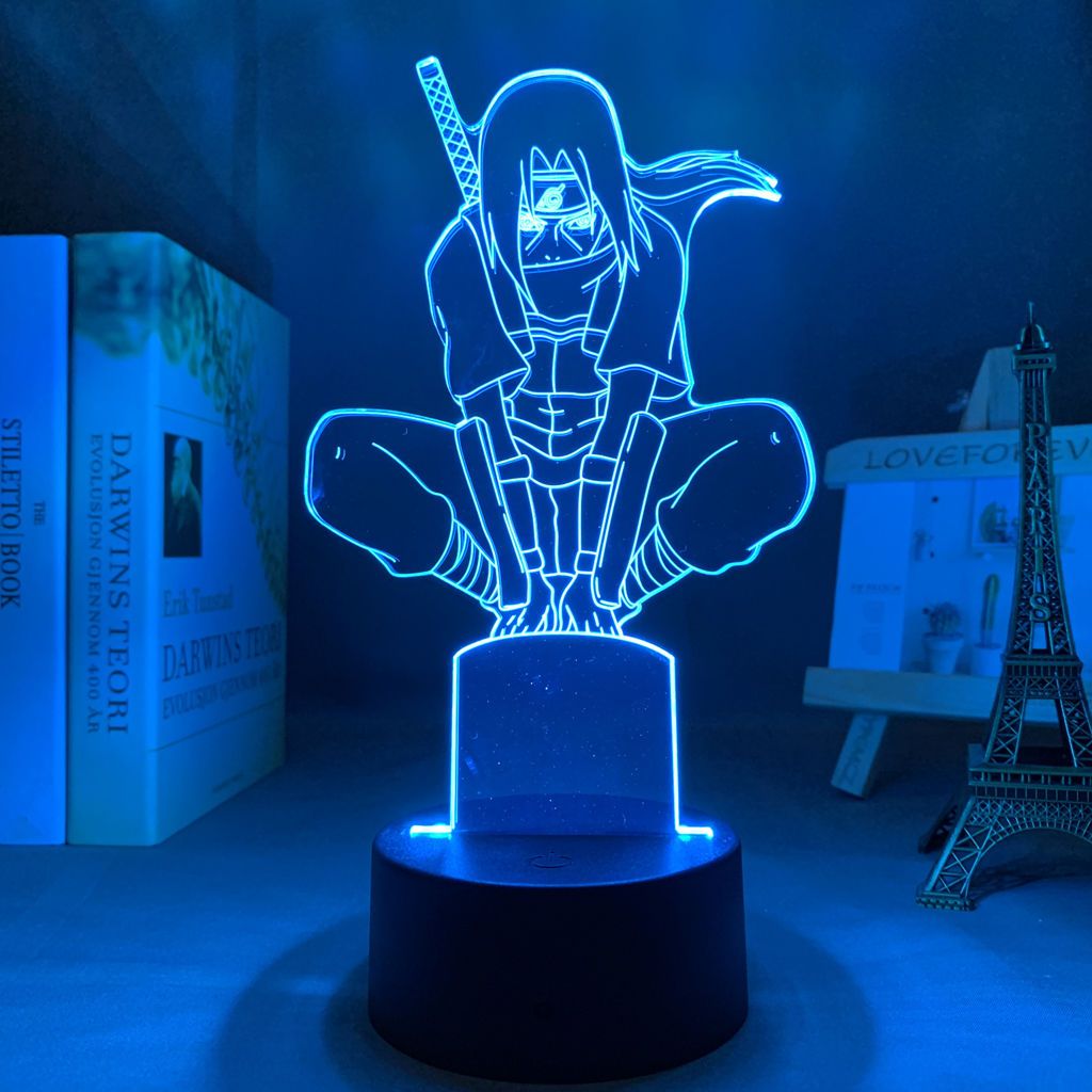 NARUTO Itachi Uchiha Anime Car - Lighting Decor Items ulasan dan harga