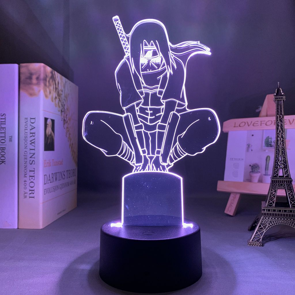 NARUTO Itachi Uchiha Anime Car - Lighting Decor Items ulasan dan harga