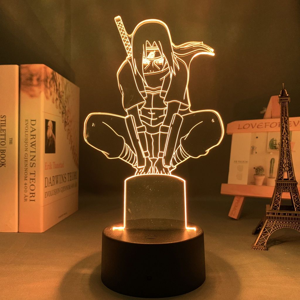 NARUTO Itachi Uchiha Anime Car - Lighting Decor Items ulasan dan harga