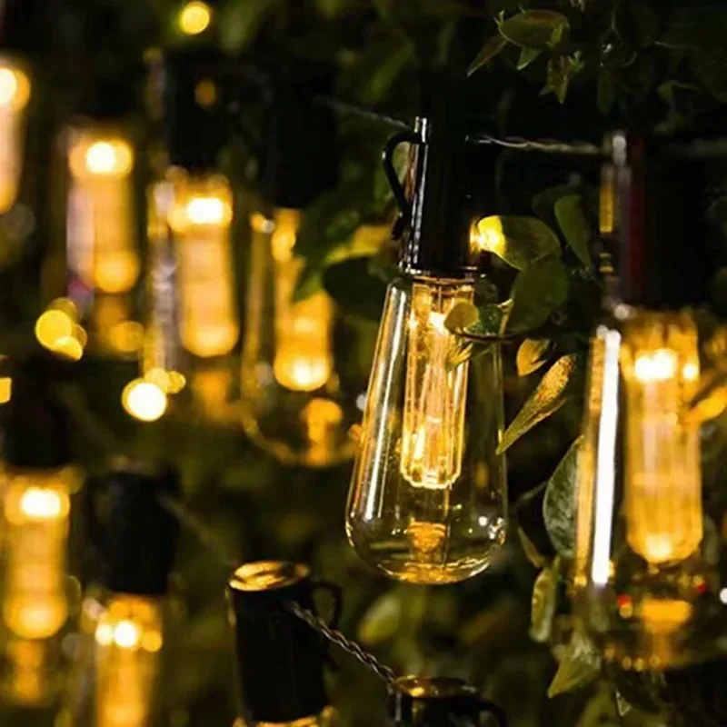 LED Solar String Lights IP65 S - Outdoor Lighting Wedding Decor ulasan dan harga