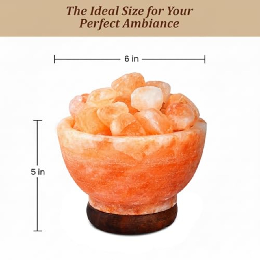 Himalayan Pink Salt Lamp Bowl  - Himalayan Salt Lamp ulasan dan harga