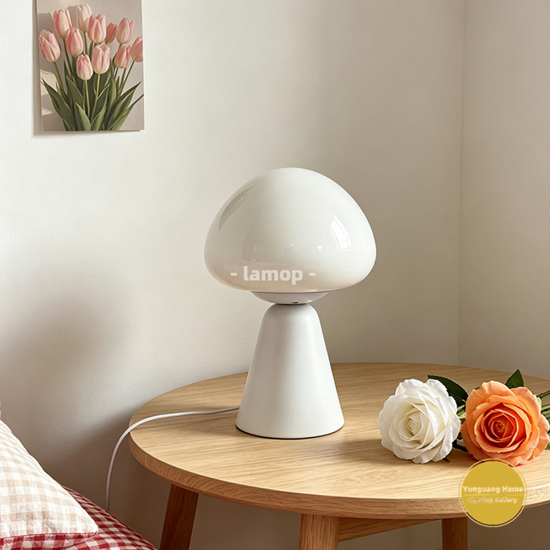 Hand Blown Murano Cove Mushroo - Mushroom Table Lamp ulasan dan harga