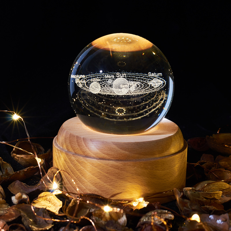 Crystal Ball night light usb c - Lava Lamp Desktop ulasan dan harga