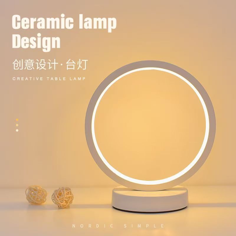 20CM LED Simple Circular Ring  - Lighting Decor Living Room ulasan dan harga