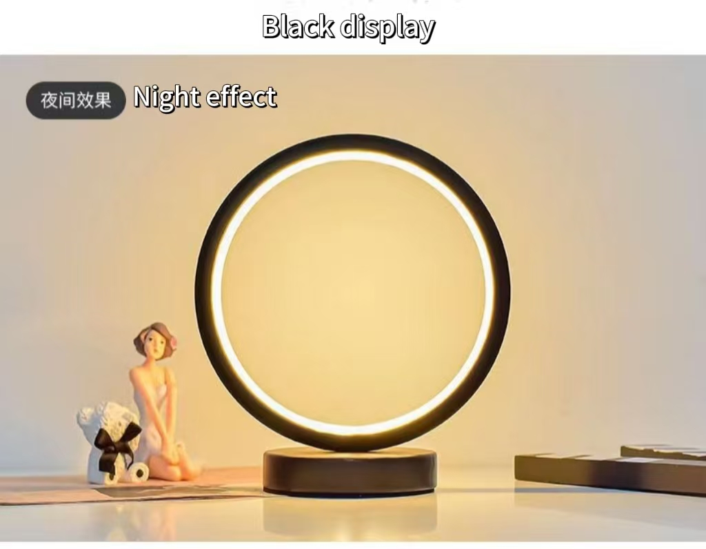 20CM LED Simple Circular Ring  - Lighting Decor Living Room ulasan dan harga