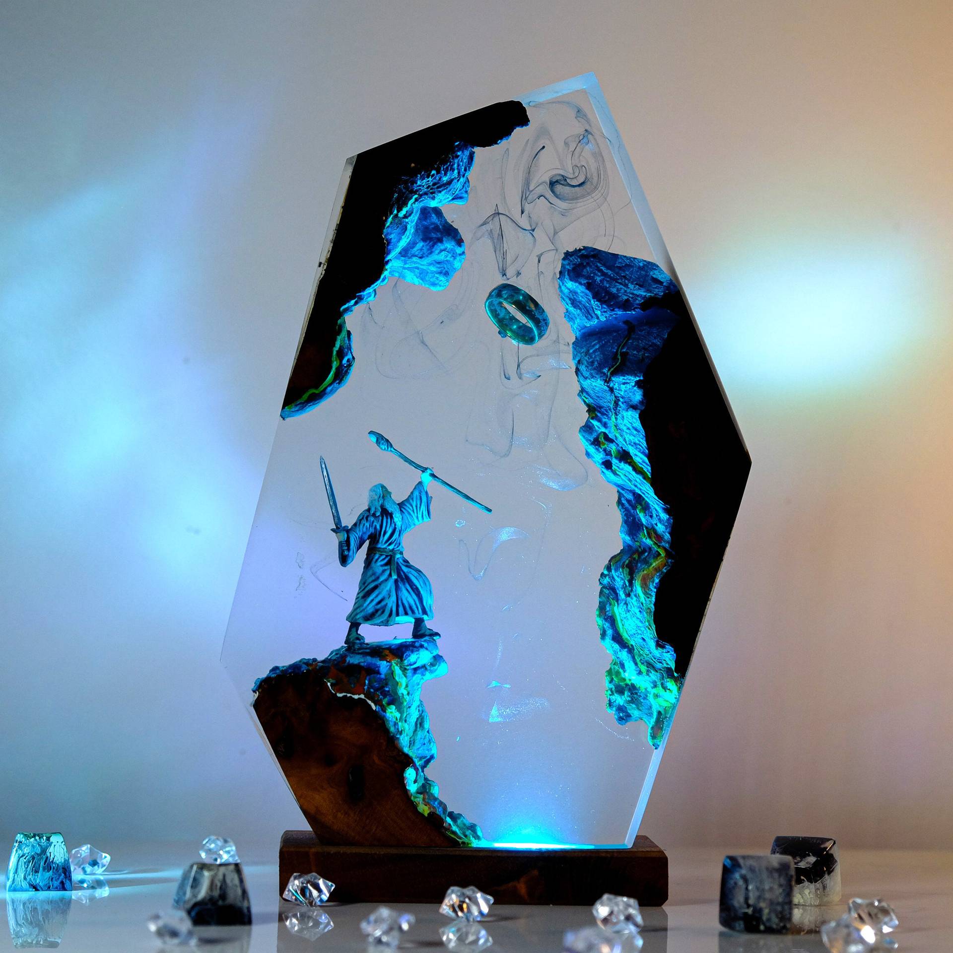 Movie Scence Figure Table Resi - Lighting Decoration For Wedding ulasan dan harga