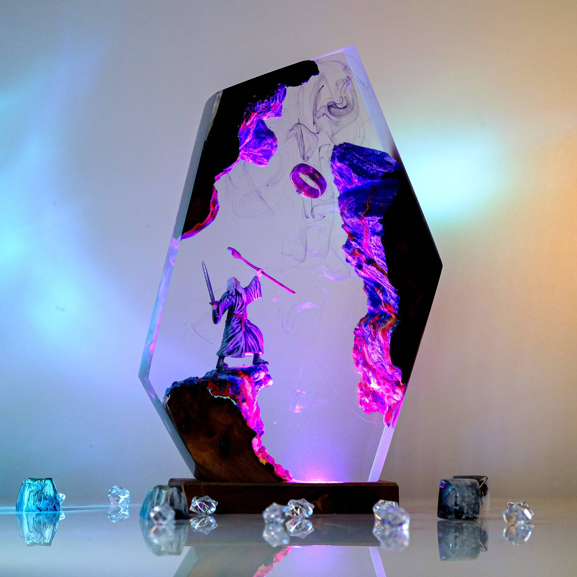 Movie Scence Figure Table Resi - Lighting Decoration For Wedding ulasan dan harga