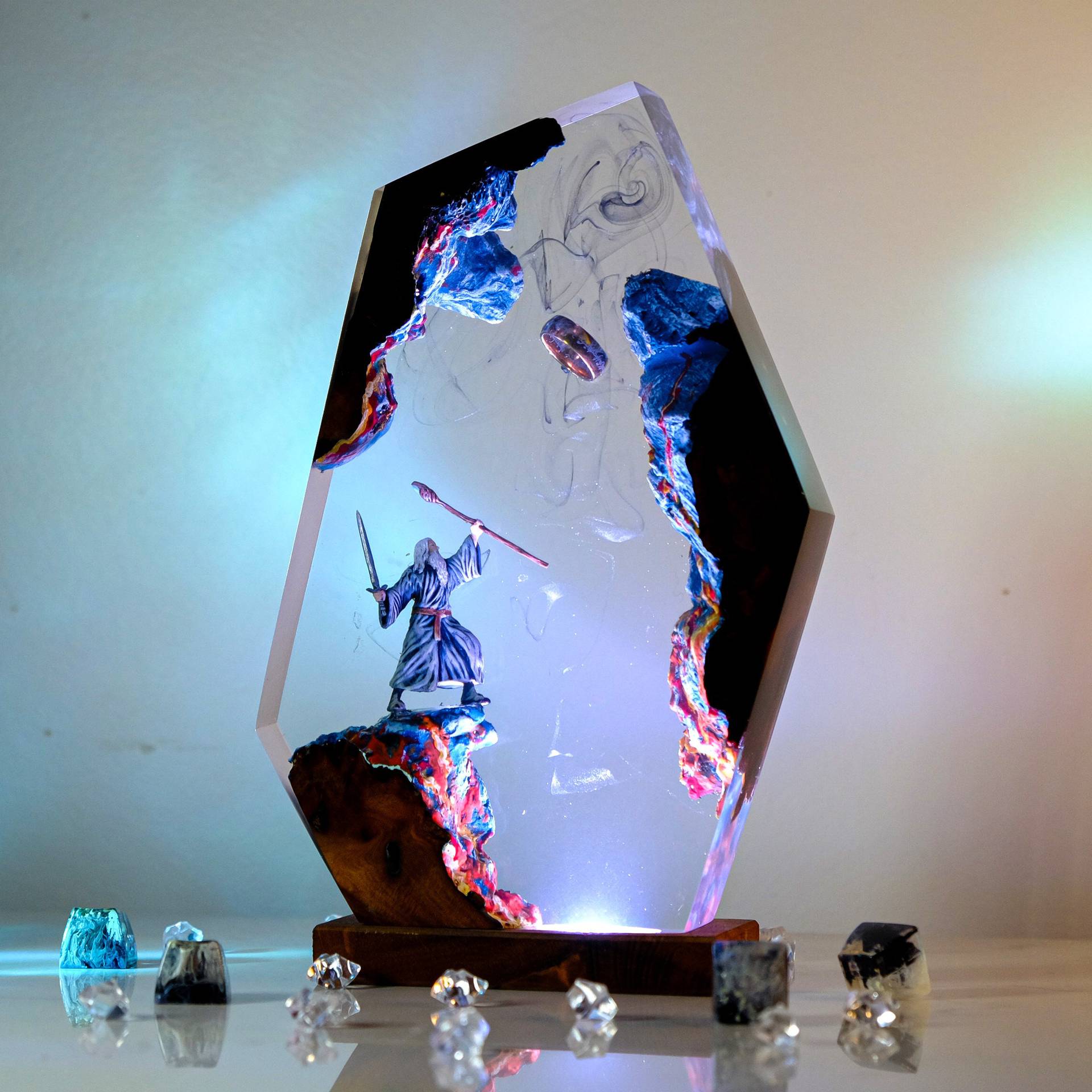 Movie Scence Figure Table Resi - Lighting Decoration For Wedding ulasan dan harga